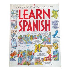 Learn Spanish Paperback Book Nicole Irving An Usborne Introduction 9780746005361